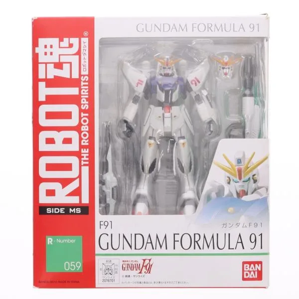 『中古即納』{FIG} ROBOT魂(SIDE MS) ガンダムF91 機動戦士ガンダムF91 完成品 可動フィギュア バンダイ(20130209)