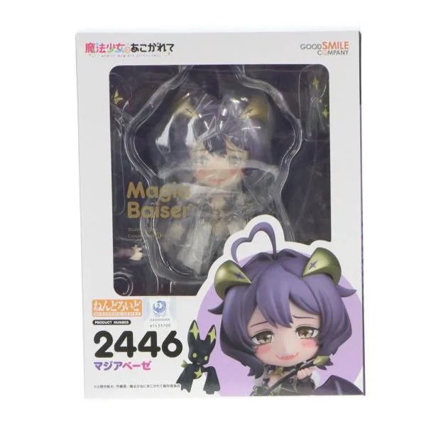 『中古即納』{FIG} グッスマ公式ショップ特典付属 ねんどろいど 2446 マジアベーゼ 魔法少女にあこがれて 可動フィギュア(20241130)