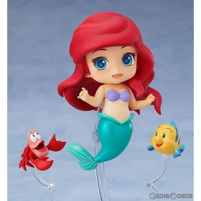 『中古即納』{FIG} (再販) ねんどろいど 836 アリエル リトル・マーメイド 完成品 可動フィギュア グッドスマイルカンパニー(20210730)