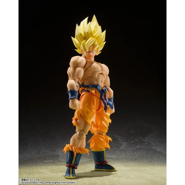 『中古即納』{FIG} S.H.Figuarts スーパーサイヤ人孫悟空-伝説のスーパーサイヤ人- ドラゴンボールZ 完成品 可動フィギュア バンダイスピリッツ(20231123)