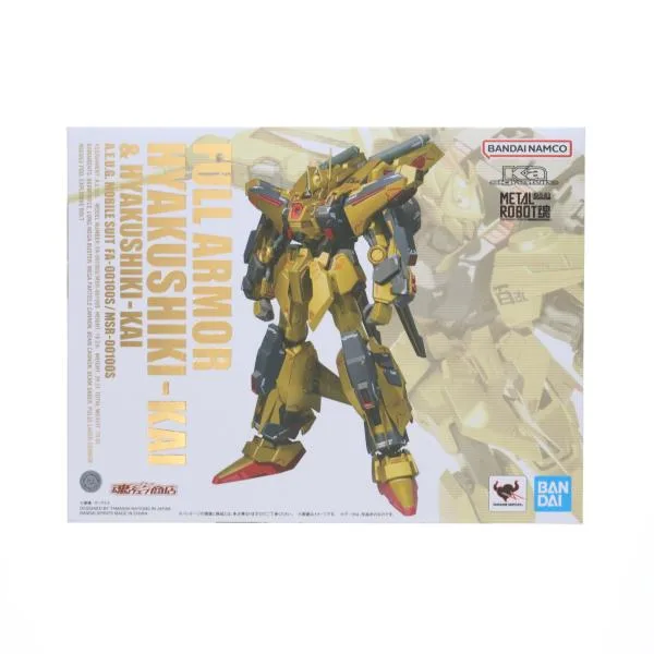 『中古即納』{FIG} 魂ウェブ限定 METAL ROBOT魂(Ka signature)(SIDE MS) フルアーマー百式改&百式改 Zガンダム MSV フィギュア バンダイスピリッツ(20240819)