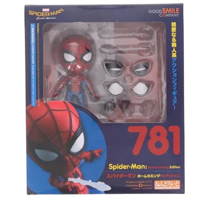 『中古即納』{FIG} ねんどろいど 781 スパイダーマン ホームカミング・エディション フィギュア グッドスマイルカンパニー(20171216)