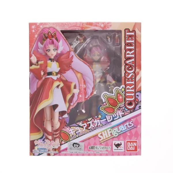 『中古即納』{FIG} 魂ウェブ商店限定 S.H.Figuarts(フィギュアーツ) キュアスカーレット Go!プリンセスプリキュア 完成品 可動フィギュア バンダイ(20180131)