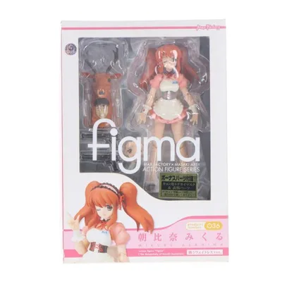 『中古即納』{FIG} figma(フィグマ) 036 朝比奈みくる 戦うウェイトレスver. 涼宮ハルヒの憂鬱 完成品 可動フィギュア マックスファクトリー(20090530)