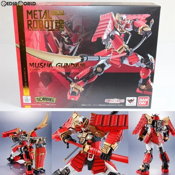 『中古即納』{FIG} 魂ウェブ商店限定 METAL ROBOT魂(SIDE MS) 武者頑駄無(ムシャガンダム) SD戦国伝 完成品 可動フィギュア バンダイ(20180622)