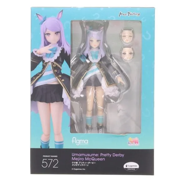 『中古即納』{FIG} figma(フィグマ) 572 メジロマックイーン ウマ娘 プリティーダービー 完成品 可動フィギュア マックスファクトリー(20230215)