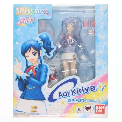 『中古即納』{FIG} S.H.Figuarts(フィギュアーツ) 霧矢あおい(冬制服ver.) アイカツ! 完成品 可動フィギュア バンダイ(20160624)