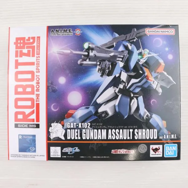『中古即納』{FIG} 魂ウェブ限定 ROBOT魂(SIDE MS) デュエルガンダム アサルトシュラウド ver. A.N.I.M.E. SEED フィギュア バンダイスピリッツ(20241231)