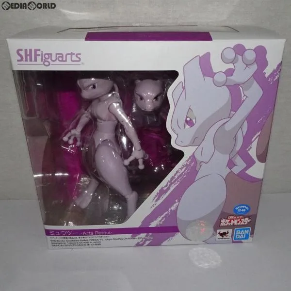 『中古即納』{FIG} S.H.Figuarts(フィギュアーツ) ミュウツー -Arts Remix- ポケットモンスター 完成品 可動フィギュア バンダイスピリッツ(20190622)