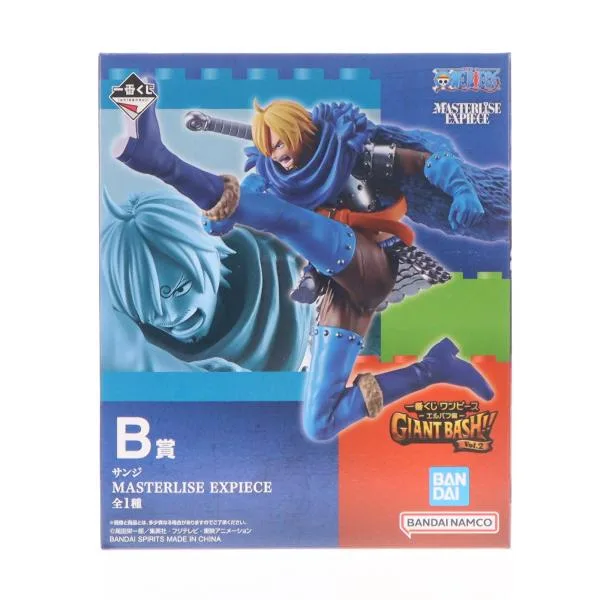 『中古即納』{FIG} B賞 サンジ MASTERLISE EXPIECE 一番くじ ワンピース -エルバフ編- GIANT BASH!! Vol.2 フィギュア プライズ バンダイスピリッツ(20260808)