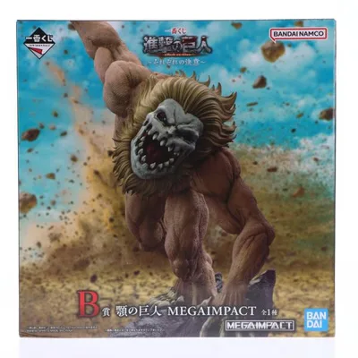 『中古即納』{FIG} B賞 顎の巨人 MEGAIMPACT 一番くじ 進撃の巨人 〜それぞれの決意〜 フィギュア プライズ バンダイスピリッツ(20260430)