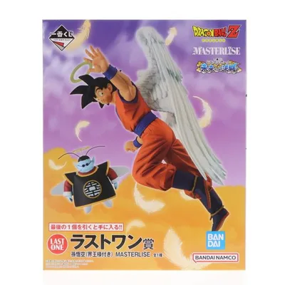 『中古即納』{FIG} ラストワン賞 孫悟空(界王様付き) 一番くじ ドラゴンボール 未来への決闘 MASTERLISE フィギュア プライズ バンダイスピリッツ(20240406)