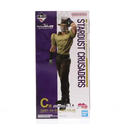 『中古即納』{FIG} C賞 ジョセフ・ジョースター 一番くじ ジョジョ STARDUST CRUSADERS MASTERLISE フィギュア プライズ バンダイスピリッツ(20240316)