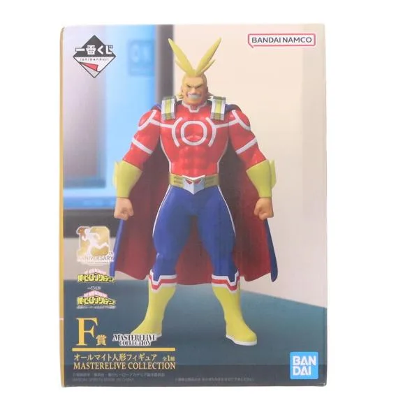 『中古即納』{FIG} F賞 オールマイト人形フィギュア MASTERLISE 一番くじ 僕のヒーローアカデミア プライズ バンダイスピリッツ(20260912)