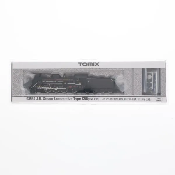 『中古即納』{RWM} 93584 JR C58形蒸気機関車(239号機・2023年仕様)(動力付き) Nゲージ 鉄道模型 TOMIX(トミックス)(20240320)