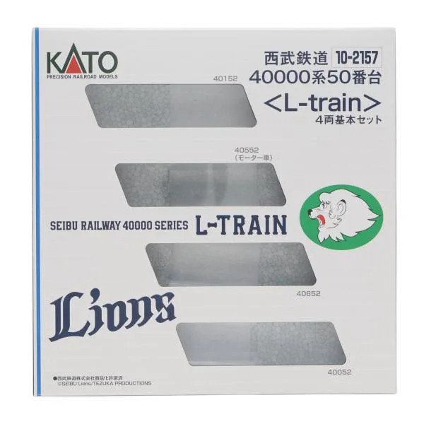 『中古即納』{RWM} 10-2157 西武鉄道40000系50番台 『L-train』 4両基本セット(動力付き) Nゲージ 鉄道模型 KATO(カトー)(20260328)