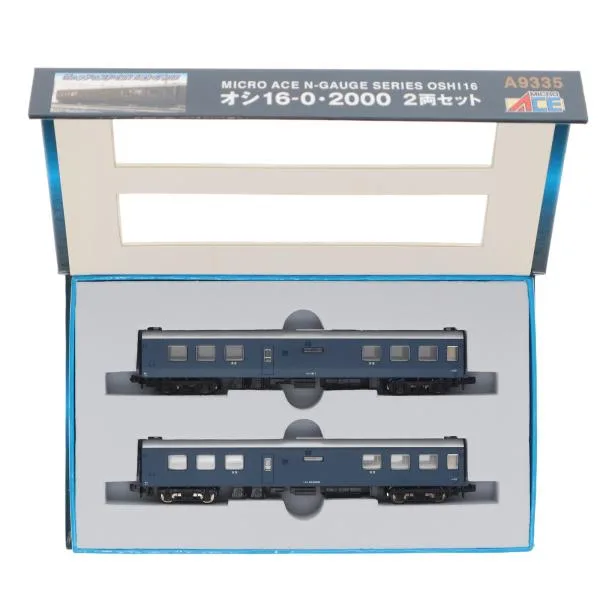 『中古即納』{RWM} A9335 オシ16-0・2000 2両セット(動力無し) Nゲージ 鉄道模型 MICRO ACE(マイクロエース)(20150430)