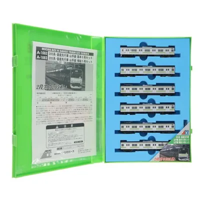 『中古即納』{RWM} A1662 205系 量産先行車 山手線 基本6両セット(動力付き) Nゲージ 鉄道模型 MICRO ACE(マイクロエース)(20060830)