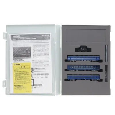 『中古即納』{RWM} 98563 東武鉄道 14系・ヨ8000形(SL大樹・青色)セット(4両)(動力無し) Nゲージ 鉄道模型 TOMIX(トミックス)(20241221)