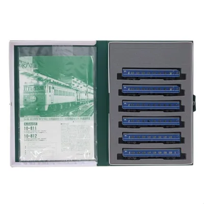『中古即納』{RWM} (再販) 10-812 24系寝台特急「ゆうづる」 6両増結セット(動力無し) Nゲージ 鉄道模型 KATO(カトー)(20200220)