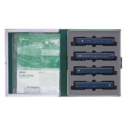 『中古即納』{RWM} 10-564 10系 寝台急行「妙高」 増結4両セット(動力無し) Nゲージ 鉄道模型 KATO(カトー)(20110430)