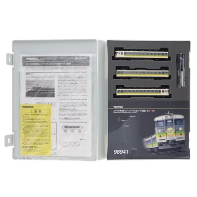 『中古即納』{RWM} 98941 限定品 JR 165系電車(ムーンライトえちご・M1編成)セット(3両)(動力付き) Nゲージ 鉄道模型 TOMIX(トミックス)(20150402)