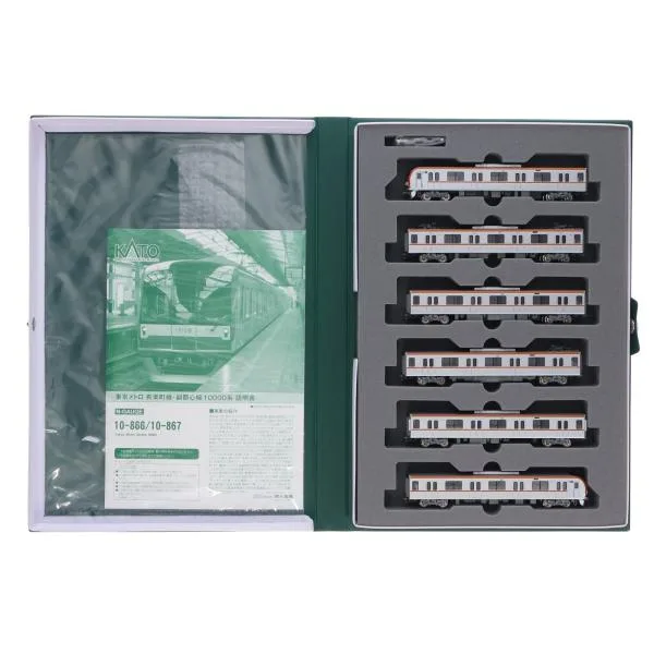 『中古即納』{RWM} 10-866 東京メトロ 有楽町線・副都心線 10000系 基本6両セット(動力付き) Nゲージ 鉄道模型 KATO(カトー)(20111231)