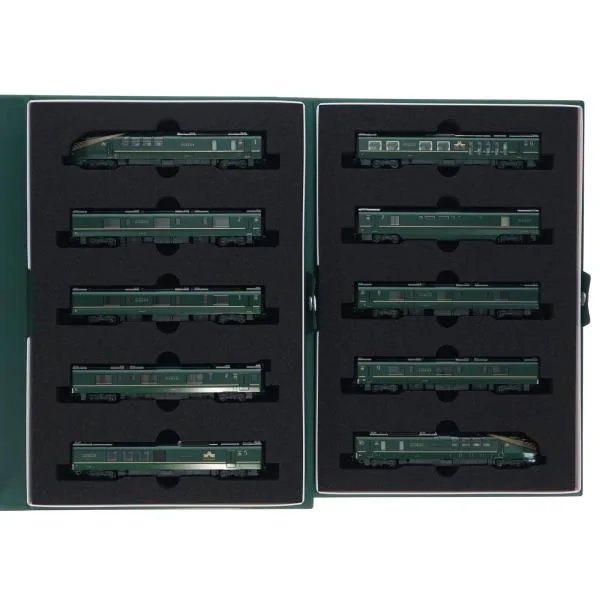 『中古即納』{RWM} 10-1570 特別企画品 87系「TWILIGHT EXPRESS 瑞風」 10両セット(動力付き) Nゲージ 鉄道模型 KATO(カトー)(20191129)