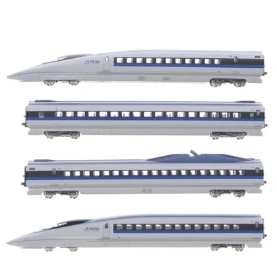 『中古即納』{RWM} (再販) 10-510 500系新幹線「のぞみ」 4両基本セット(動力付き) Nゲージ 鉄道模型 KATO(カトー)(20181204)