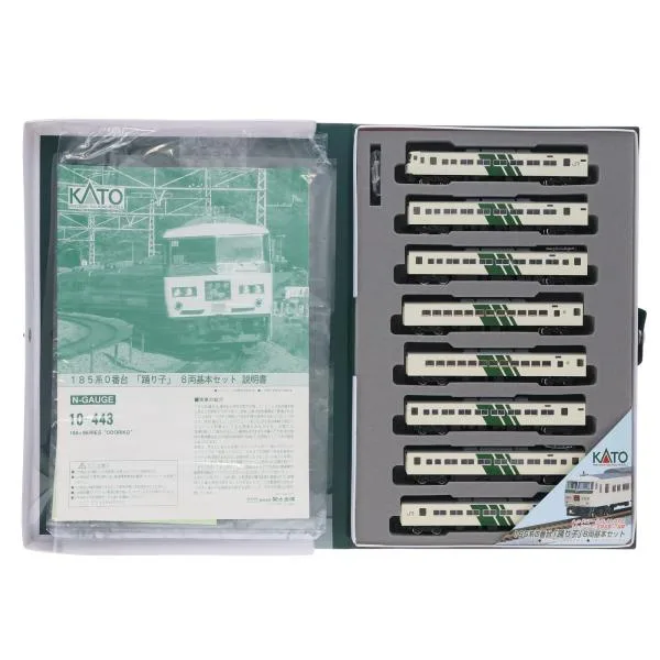『中古即納』{RWM} 10-443 185系 0番台 踊り子 8両基本セット(動力付き) Nゲージ 鉄道模型 KATO(カトー)(20011231)