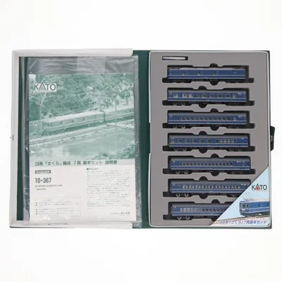 『中古即納』{RWM} 10-367 20系「さくら」 7両基本セット(動力無し) Nゲージ 鉄道模型 KATO(カトー)(19991231)