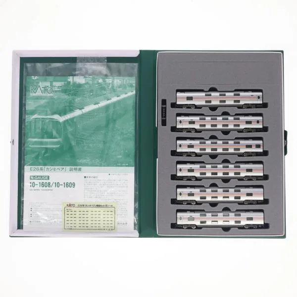 『中古即納』{RWM} 10-1609 E26系「カシオペア」 6両増結セット(動力無し) Nゲージ 鉄道模型 KATO(カトー)(20200806)
