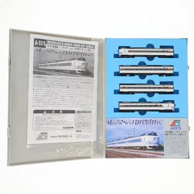 『中古即納』{RWM} A0315 781系・新塗装・シングルアームパンタ 特急「すずらん」 4両セット(動力付き) Nゲージ 鉄道模型 MICRO ACE(20070630)