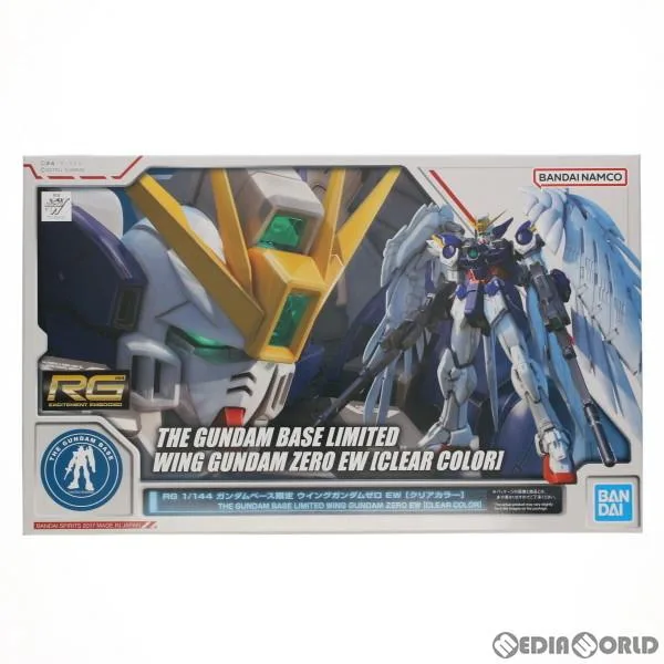 『中古即納』{PTM} ガンダムベース限定 RG 1/144 XXXG-00W0 ウイングガンダムゼロ EW クリアカラー ガンダム プラモデル バンダイスピリッツ(20180430)