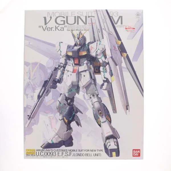 『中古即納』{PTM} プレミアムデカール付属 MG 1/100 RX-93 νガンダム Ver.Ka 機動戦士ガンダム 逆襲のシャア プラモデル(0178604) バンダイ(20180321)