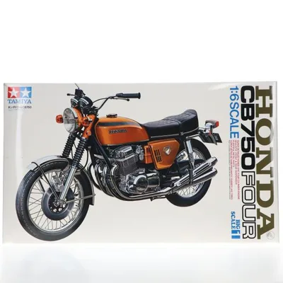『中古即納』{PTM} ビッグスケールシリーズ No.1 1/6 ホンダ ドリーム CB750 FOUR ディスプレイモデル プラモデル タミヤ(19991231)