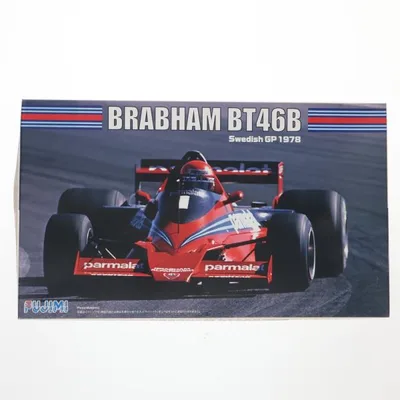 『中古即納』{PTM} グランプリシリーズ 12 1/20 ブラバムBT46B スウェーデンGP (ニキ・ラウダ/#3 ジョン・ワトソン) プラモデル(092034) フジミ模型(20161001)