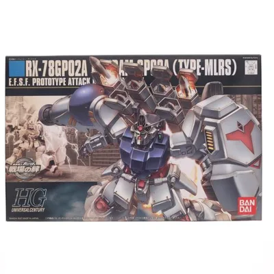 『中古即納』{PTM} HGUC 1/144 RX-78GP02A ガンダム試作2号機(MLRS仕様) 機動戦士ガンダム0083 STARDUST MEMORY プラモデル(0148830) バンダイ(20070228)