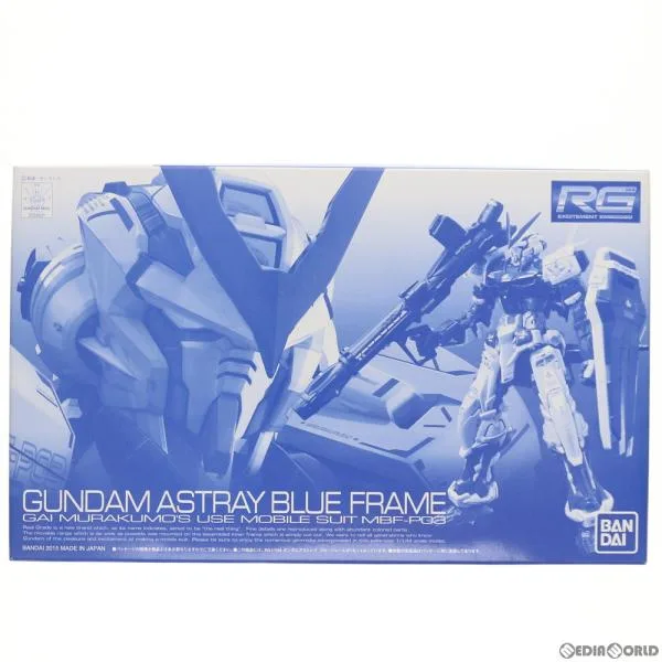 『中古即納』{PTM} プレミアムバンダイ限定 RG 1/144 ガンダムアストレイ ブルーフレーム 機動戦士ガンダムSEED ASTRAY プラモデル バンダイ(20151231)