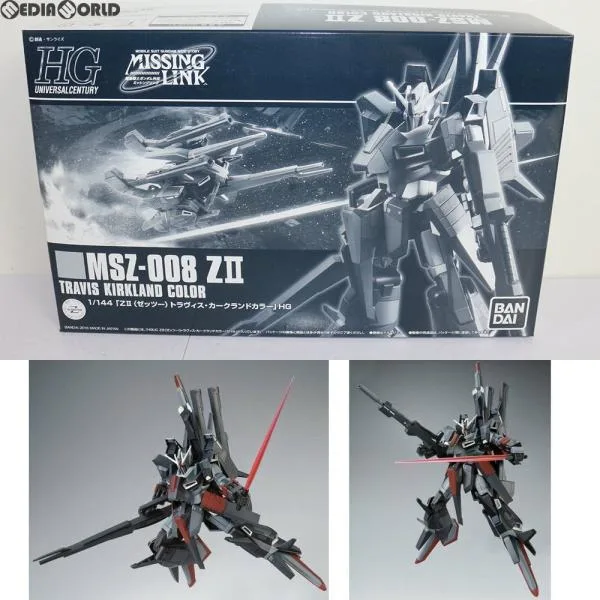 『中古即納』{PTM} プレバン限定 HGUC 1/144 MSZ-008 ZII トラヴィス・カークランドカラー ガンダム外伝 ミッシングリンク プラモデル バンダイ(20150430)