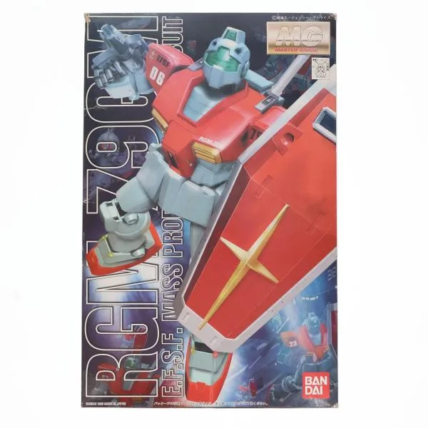 『中古即納』{PTM} MG 1/100 RGM-79 ジム 機動戦士ガンダム プラモデル(0071869) バンダイ(20170224)
