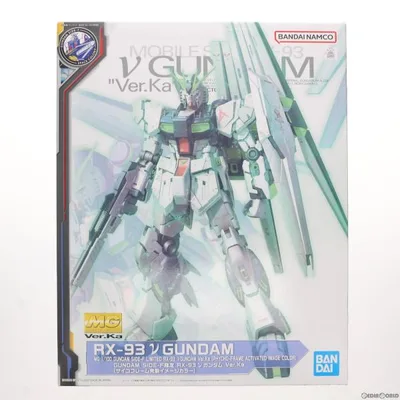 『中古即納』{PTM} GUNDAM SIDE-F限定 MG 1/100 RX-93 νガンダム Ver.Ka(サイコフレーム発動イメージ) ガンダム プラモデル バンダイスピリッツ(20220806)