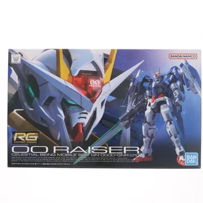 『中古即納』{PTM} (再販) RG 1/144 GN-0000+GNR-010 ダブルオーライザー 機動戦士ガンダム00(ダブルオー) プラモデル(5061603) バンダイスピリッツ(20251210)