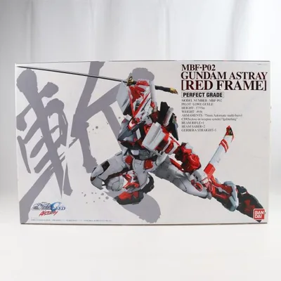 『中古即納』{PTM} PG 1/60 MBF-P02 ガンダムアストレイ レッドフレーム 機動戦士ガンダムSEED ASTRAY プラモデル バンダイ(20090327)