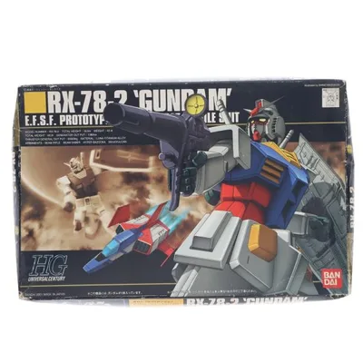 『中古即納』{PTM} HGUC 1/144 RX-78-2 ガンダム 機動戦士ガンダム プラモデル(0102407) バンダイ(20010531)