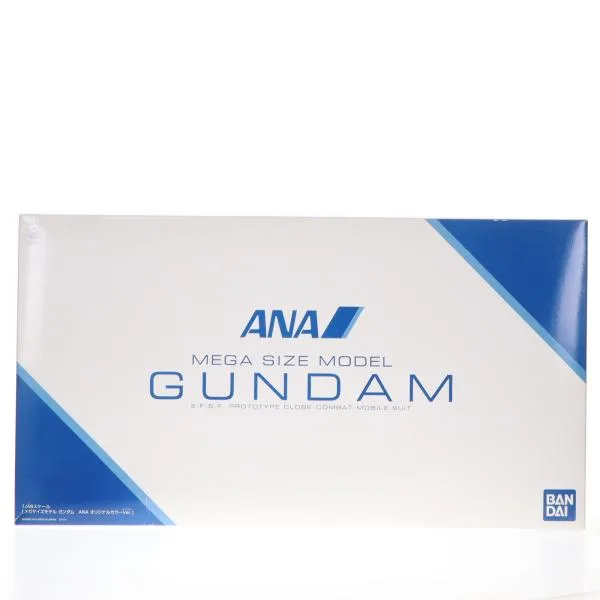 『中古即納』{PTM} ANA×ガンダム SKYプロジェクト搭乗者限定 1/48 メガサイズモデル ガンダム ANAオリジナルカラーVer. プラモデル バンダイ(20100701)