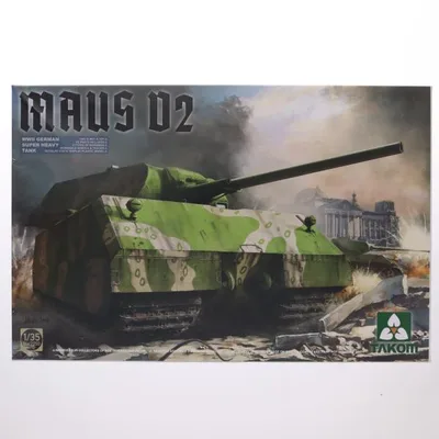 『中古即納』{PTM} 1/35 マウス V2 WWII ドイツ超重戦車 プラモデル(TKO2050) TAKOM(タコム)(20170402)