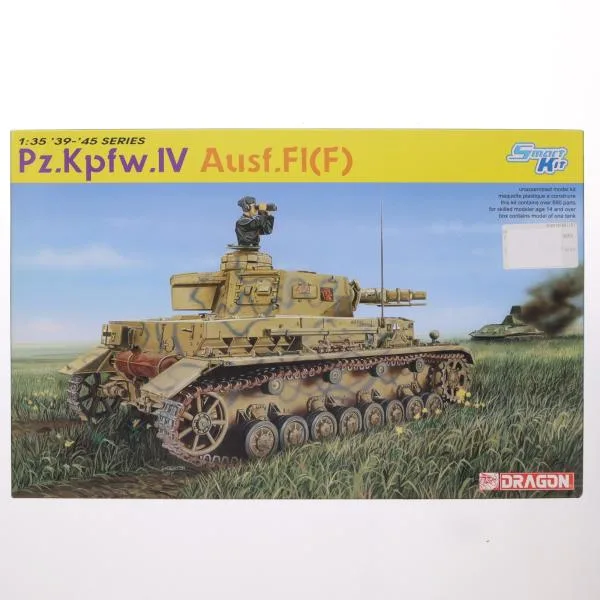 『中古即納』{PTM} 1/35 ドイツIV号戦車 F1型 初回版 プラモデル(6315) DRAGON(ドラゴン)(20110726)