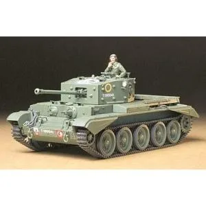 『中古即納』{PTM} ミリタリーミニチュアシリーズ No.221 1/35 イギリス巡航戦車 クロムウェルMk.IV プラモデル(35221) タミヤ(19991231)