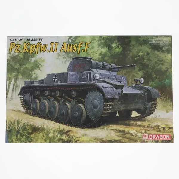 『中古即納』{PTM} '39-'45 SERIES 1/35 Pz.Kpfw.II Panzer II Ausf.F -WW.II ドイツ軍 II号戦車F型- プラモデル(CH6263) サイバーホビー(20071014)
